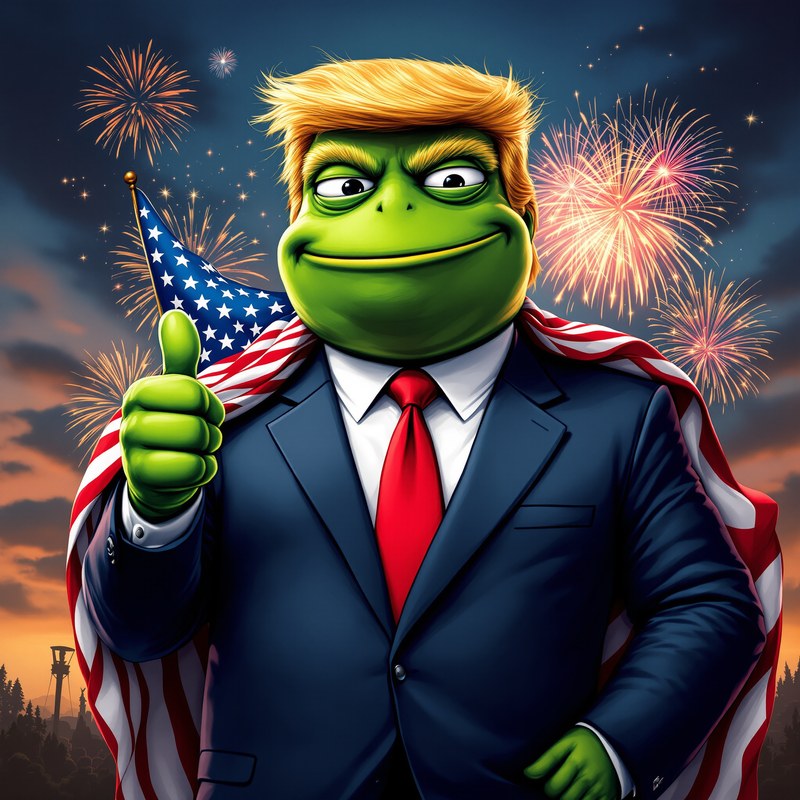 Trump Pepe patriot